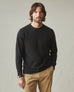 Men's Vintage Crew Long Sleeve Tee - Black